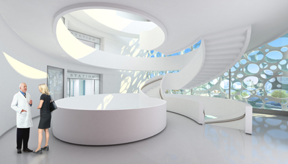Uniklinik Frankfurt Innenraum