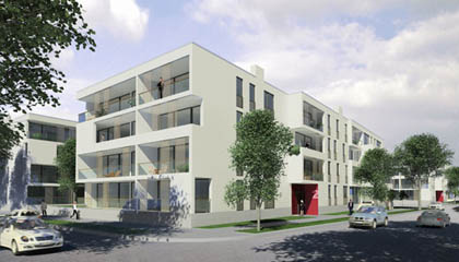 Straßenansicht Bukarest